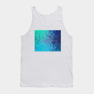 Blue coral beach Tank Top